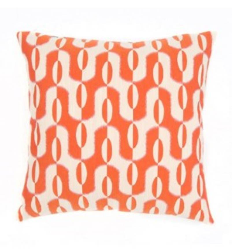 Picture of Acoma - Tangerine -  Pillow - 22" x 22"