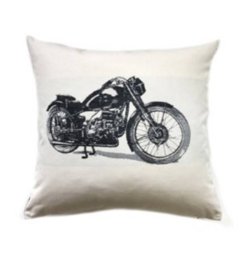 Picture of Biker Black Pillow