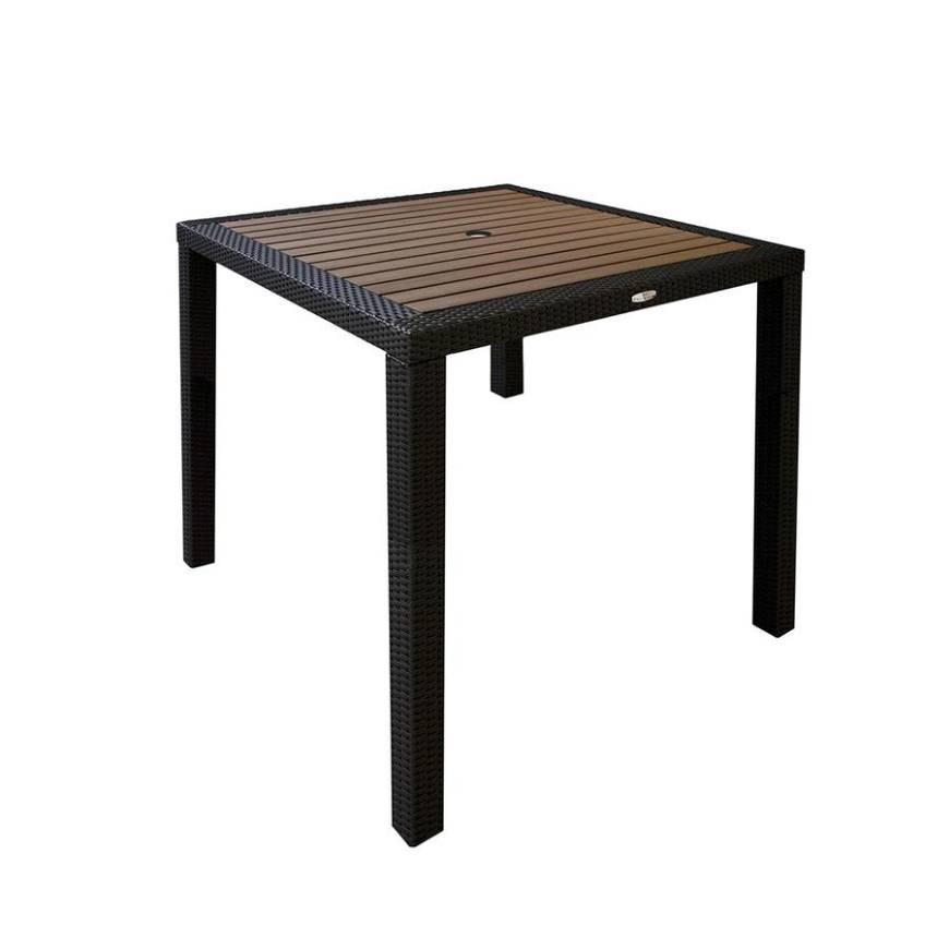 Picture of ARIA COUNTER TABLE WITH GRAY ALUMAWOOD TOP