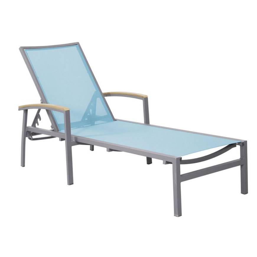 Picture of SAINT LUCIA CHAISE LOUNGE WITH ARMS