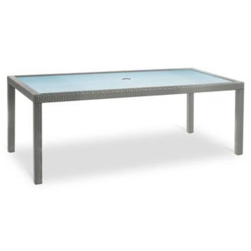Picture of MARBELLA 84" X 40" RECTANGULAR DINING TABLE - SILVER