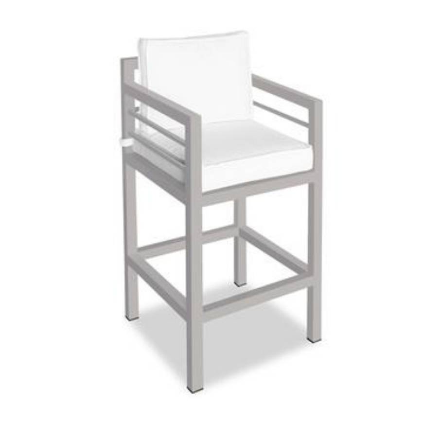 Picture of TOLEDO BARSTOOL WITH ARMS - AGATE GRAY