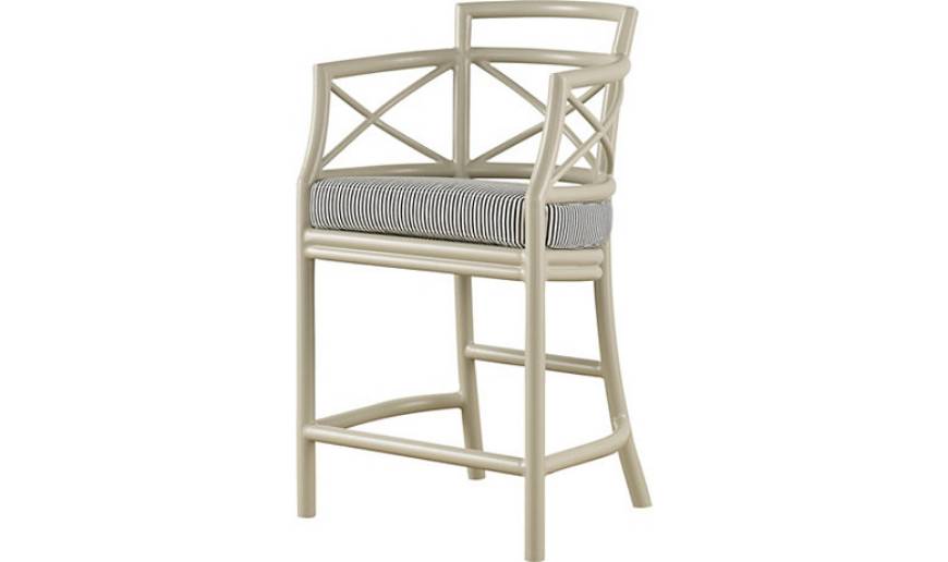 Picture of GONDOLA OUTDOOR ARM COUNTER STOOL
