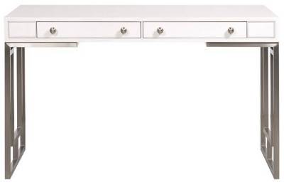 Picture of BRYSON DESK WITH GEOMETRIC METAL BASE HH13